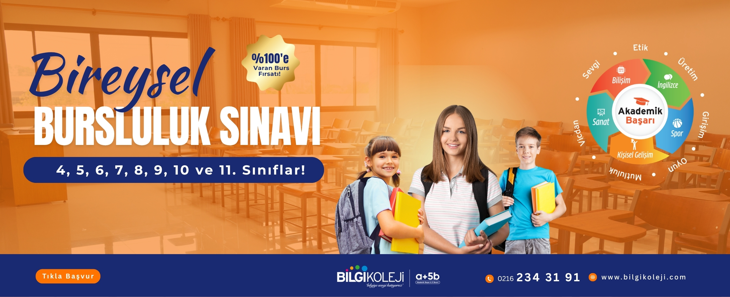 Bireysel Kabul ve Bursluluk Sınavı 2026